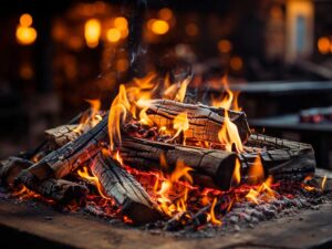 se puede solicitar el extra de leña para la chimenea